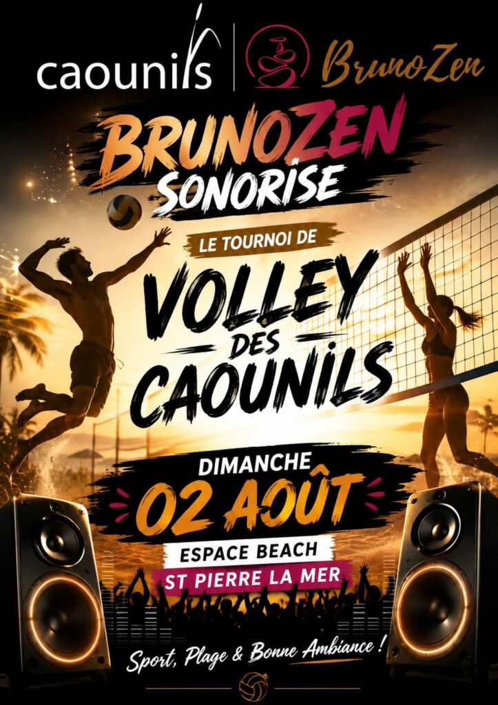 Tournoi beach volley St pierre la mer